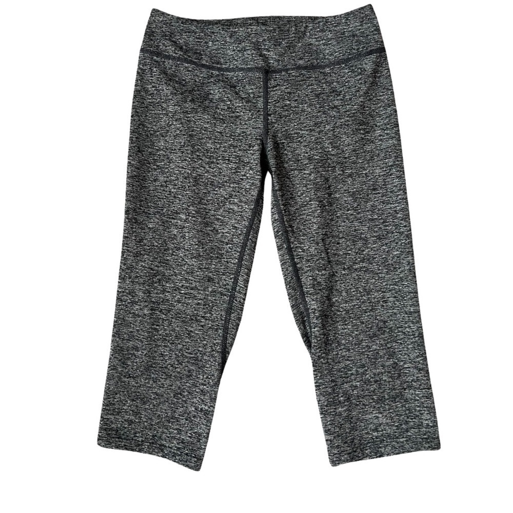 Zella Girl Heather Grey capri leggings, size large (10/12)